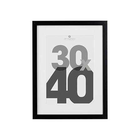 Atmosphera okvir za fotografiju eva 30x40, mdf/staklo crna - Image 3