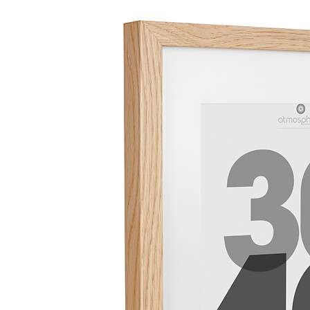Atmosphera okvir za fotografiju eva 30x40, mdf/staklo bež - Image 2