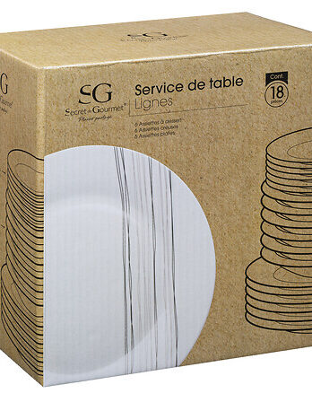 SG set tanjura lignes 18kom