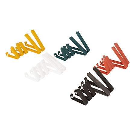 Five štipaljke za domaćinstvo 1,5x1,2x11cm polipropilen višebojne - Image 3