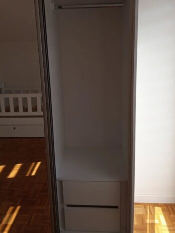 Ormar klizni po mjeri bijeli